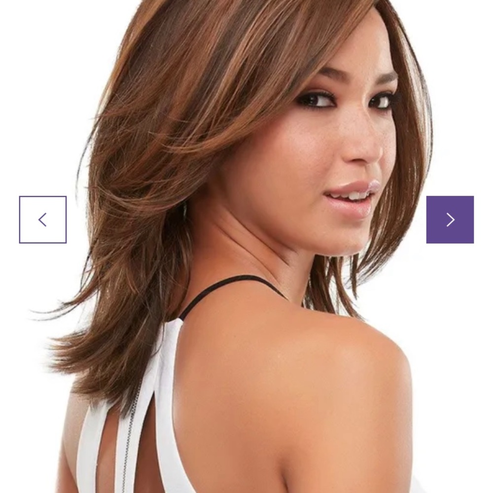 Jon Renau "Drew" Wig Copper Reddish (Never Worn)